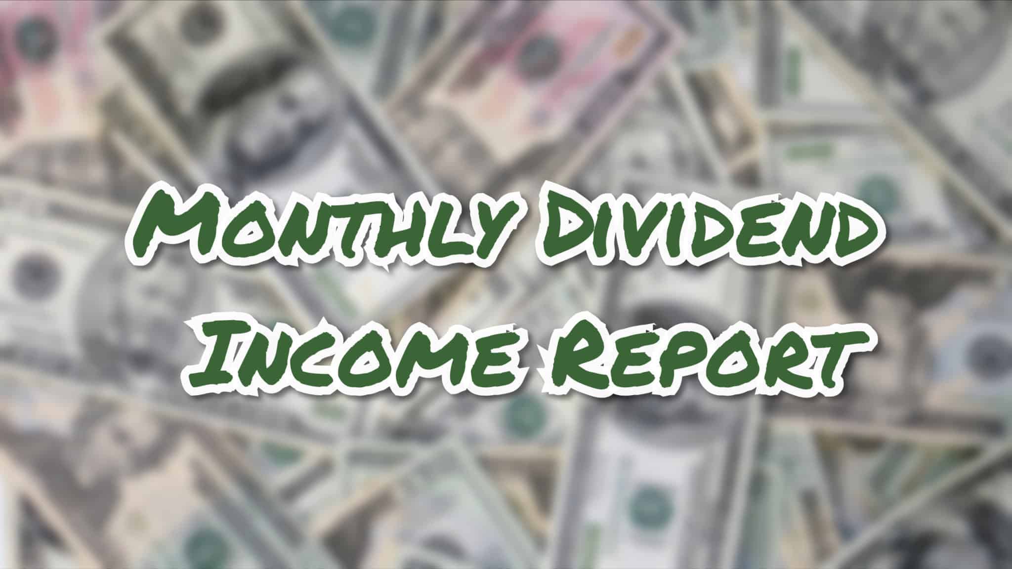 August 2019 Dividend Report