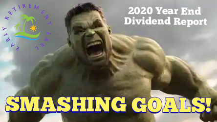Smashing Dividend Goals: 2020 Q4 Dividend Income Report