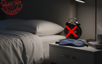 Relearning how to sleep when you don’t have to wake up for work at 3 AM.